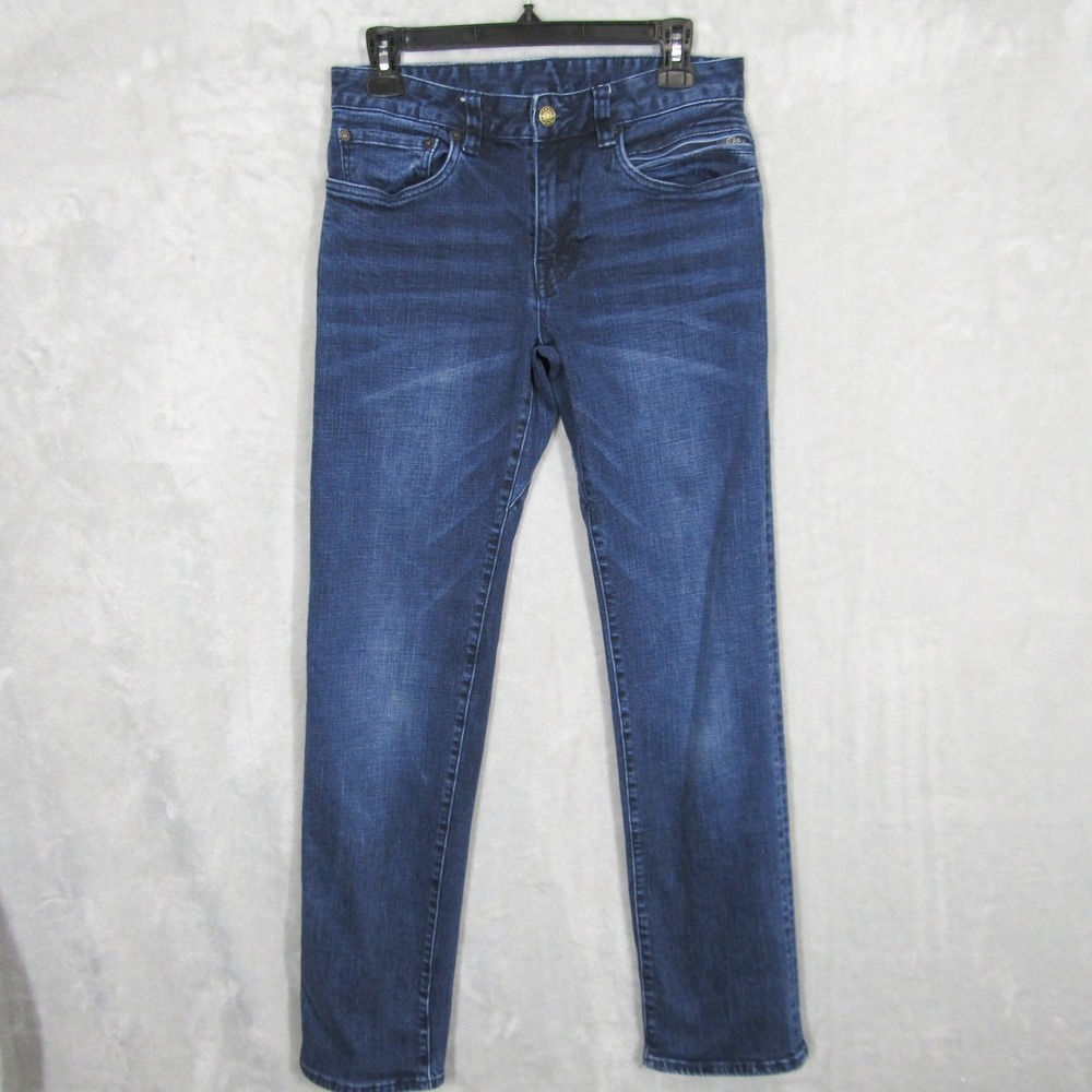 Prana 28x32 Womens Jeans Blue Denim Organic Cotton Blend Comfort Casual